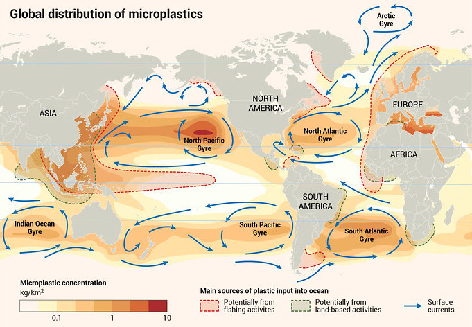 Microplastics in Oceans